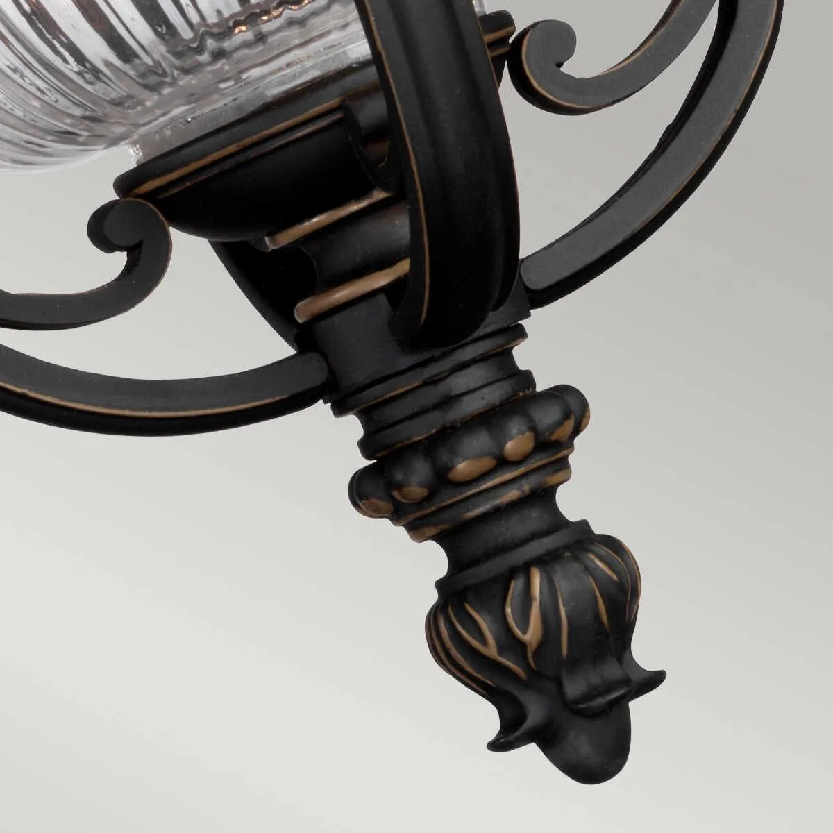 Kichler Luverne Rubbed Bronze Outdoor Pendant Light