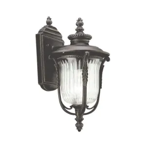 Kichler Luverne Rubbed Bronze Small Outdoor Wall Light