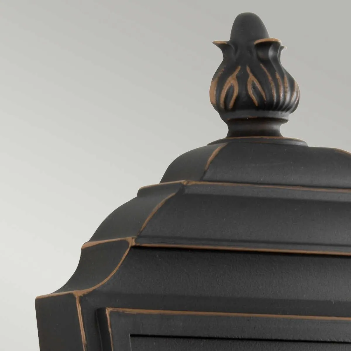 Kichler Luverne Rubbed Bronze Small Outdoor Wall Light