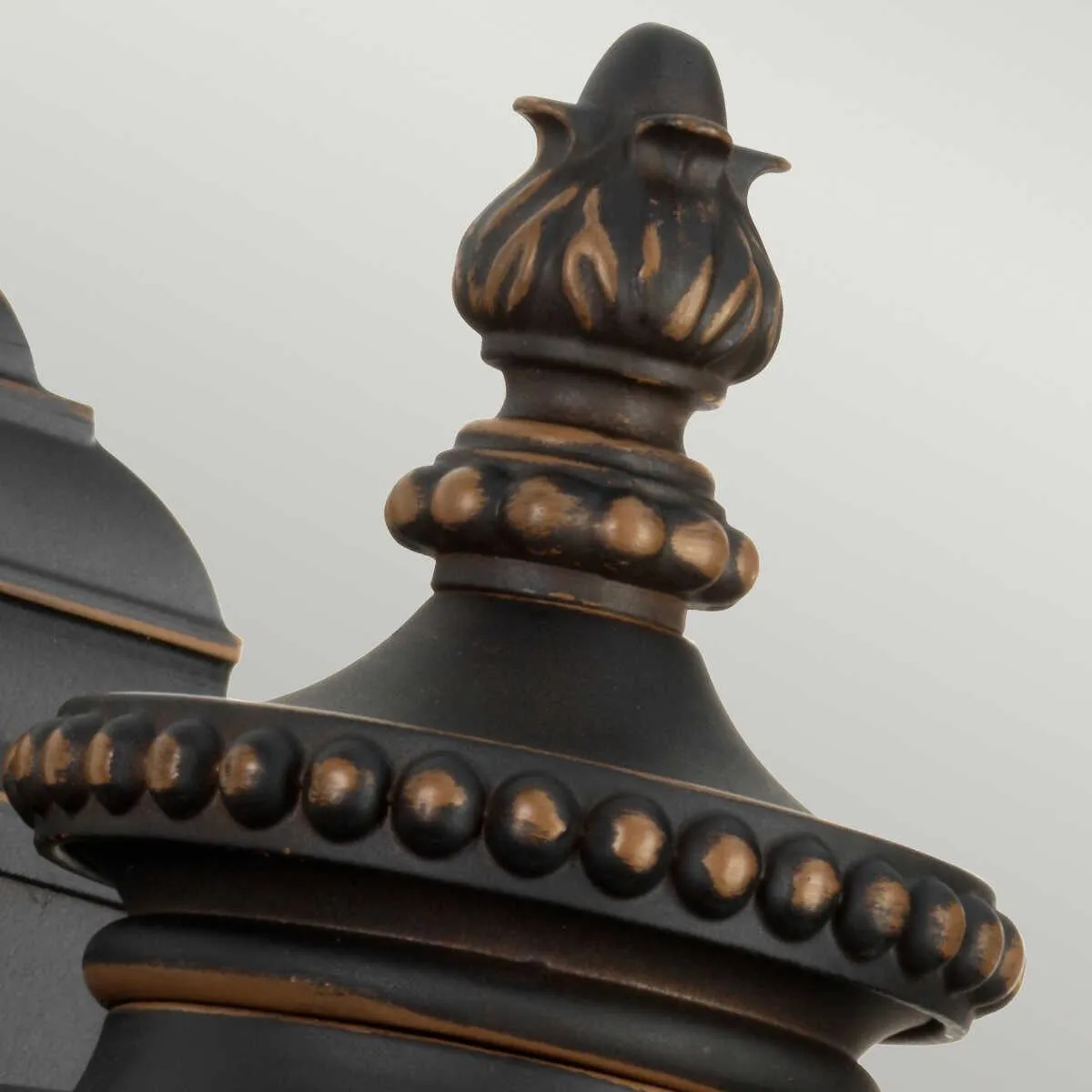 Kichler Luverne Rubbed Bronze Small Outdoor Wall Light