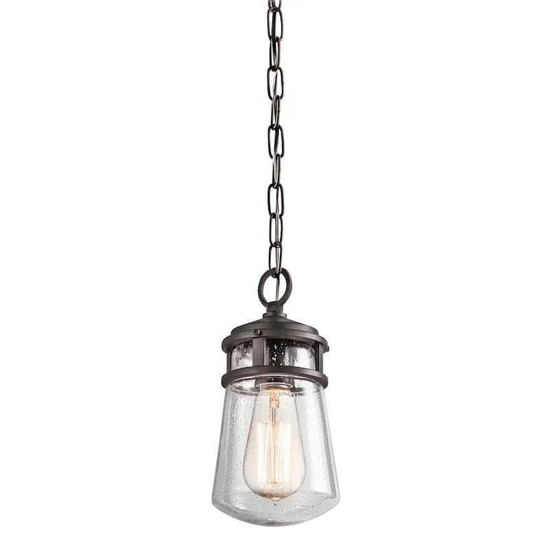 Kichler Lyndon Architectural Bronze Small Outdoor Lantern