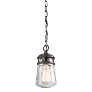 Kichler Lyndon Architectural Bronze Small Outdoor Lantern