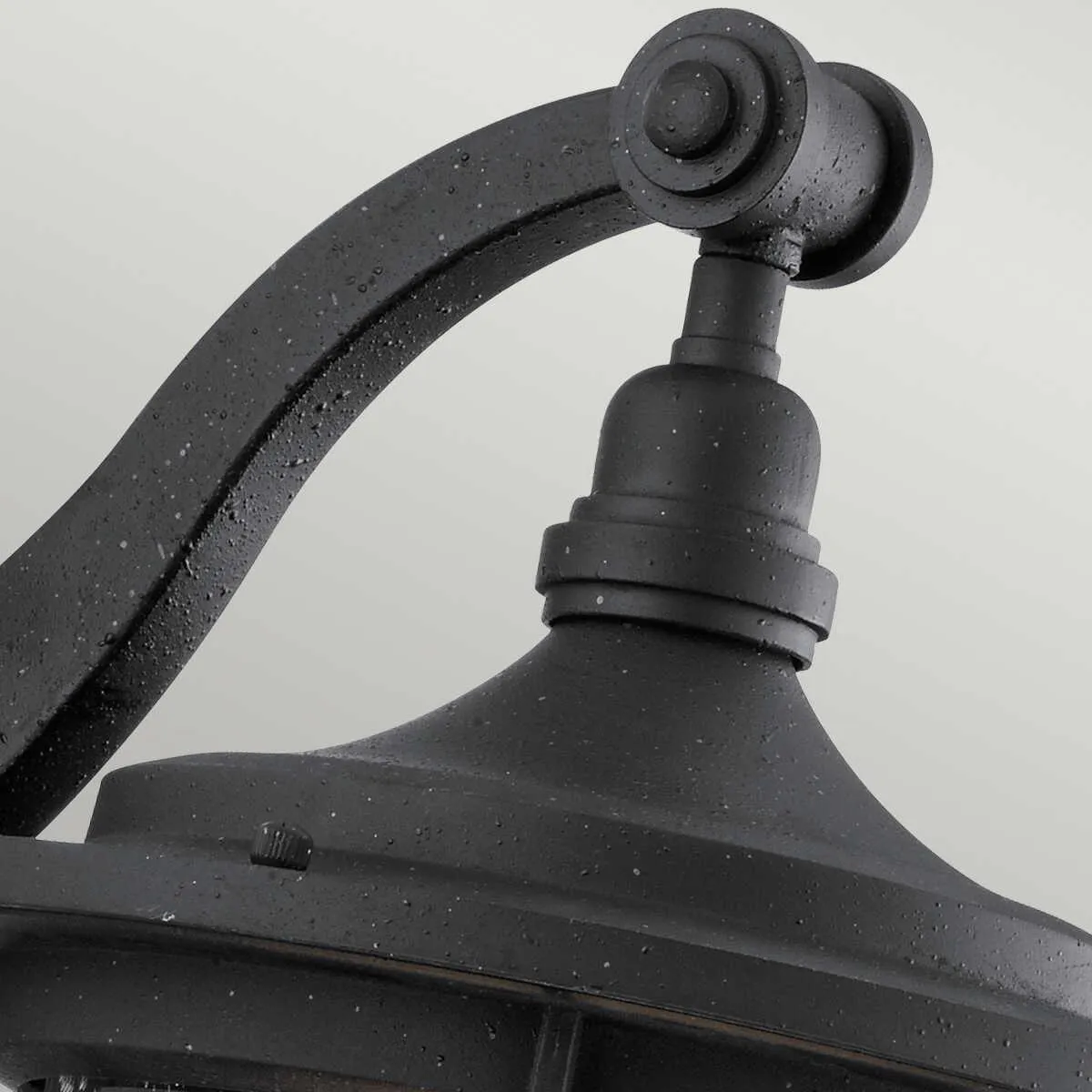 Kichler Royal Marine Medium Black Outdoor Wall Light