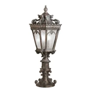 Kichler Tournai Londonderry Large Outdoor Pedestal Lantern