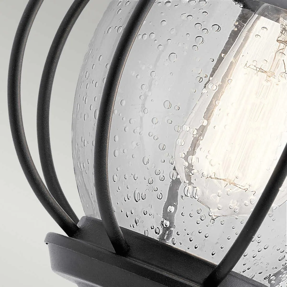Kichler Vandalia Outdoor Black Wall Light