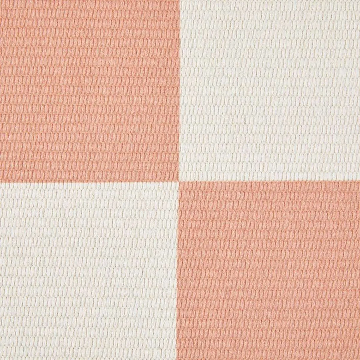Kobie Checkerboard Rug - Rust Mocka