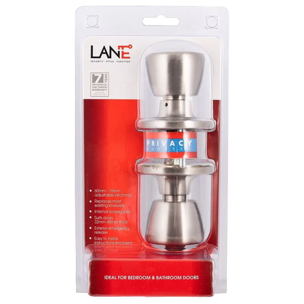 Lane Guardian Passage Knob Set SSS