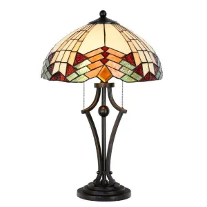 Leamington Tiffany Large Table Lamp - Tiffany Lighting Direct