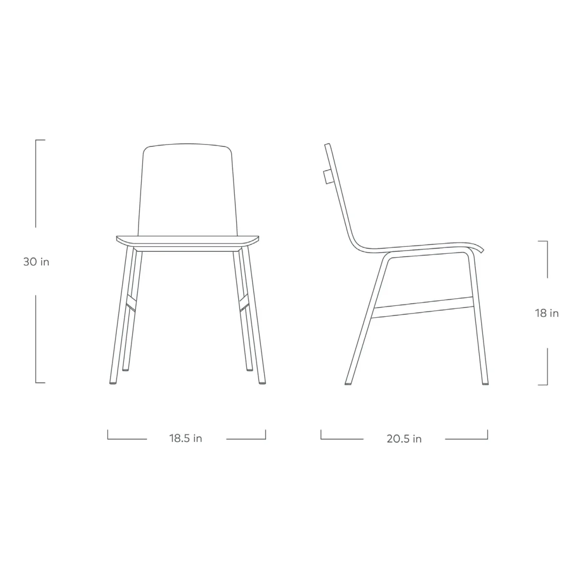 Lecture Upholstered Dining Chair