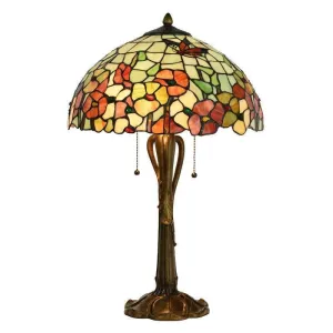 Leighfield Tiffany Table Lamp - Tiffany Lighting Direct