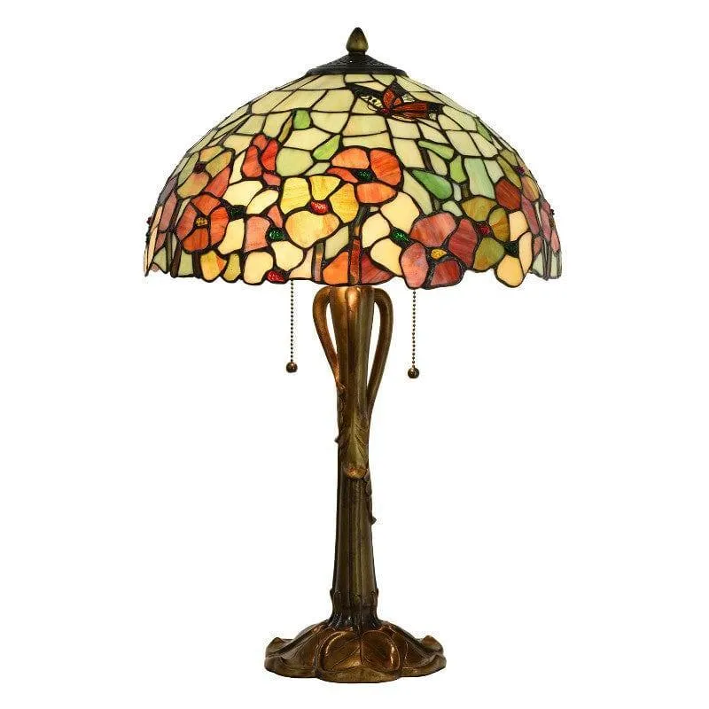 Leighfield Tiffany Table Lamp - Tiffany Lighting Direct