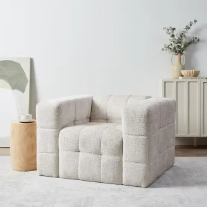 Lenny Armchair - Beige Mocka