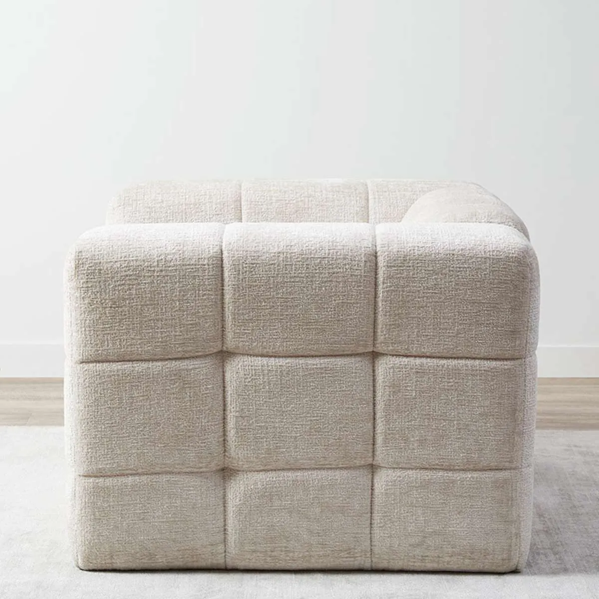 Lenny Armchair - Beige Mocka