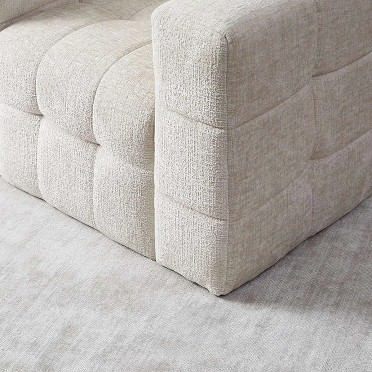 Lenny Armchair - Beige Mocka