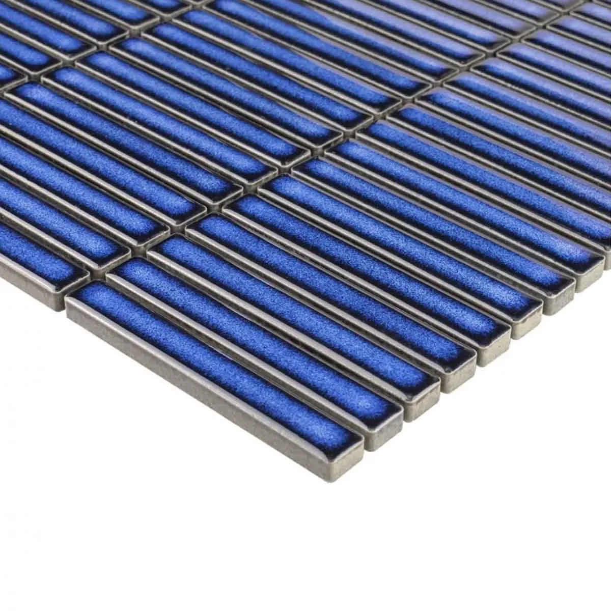 Linea Azure Kit-Kat Wall & Floor Mosaic Tile 30x29cm Gloss