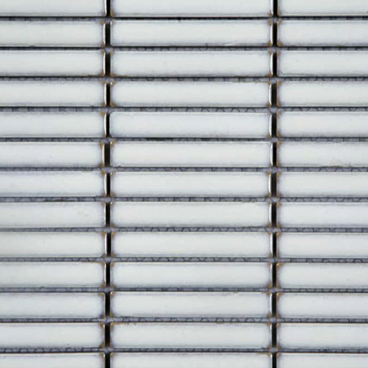 Linea Bianco Kit-Kat Wall & Floor Mosaic Tile 30x29cm Gloss