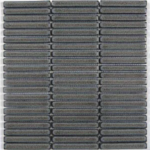 Linea Latte Kit-Kat Wall & Floor Mosaic Tile 30x29cm Gloss