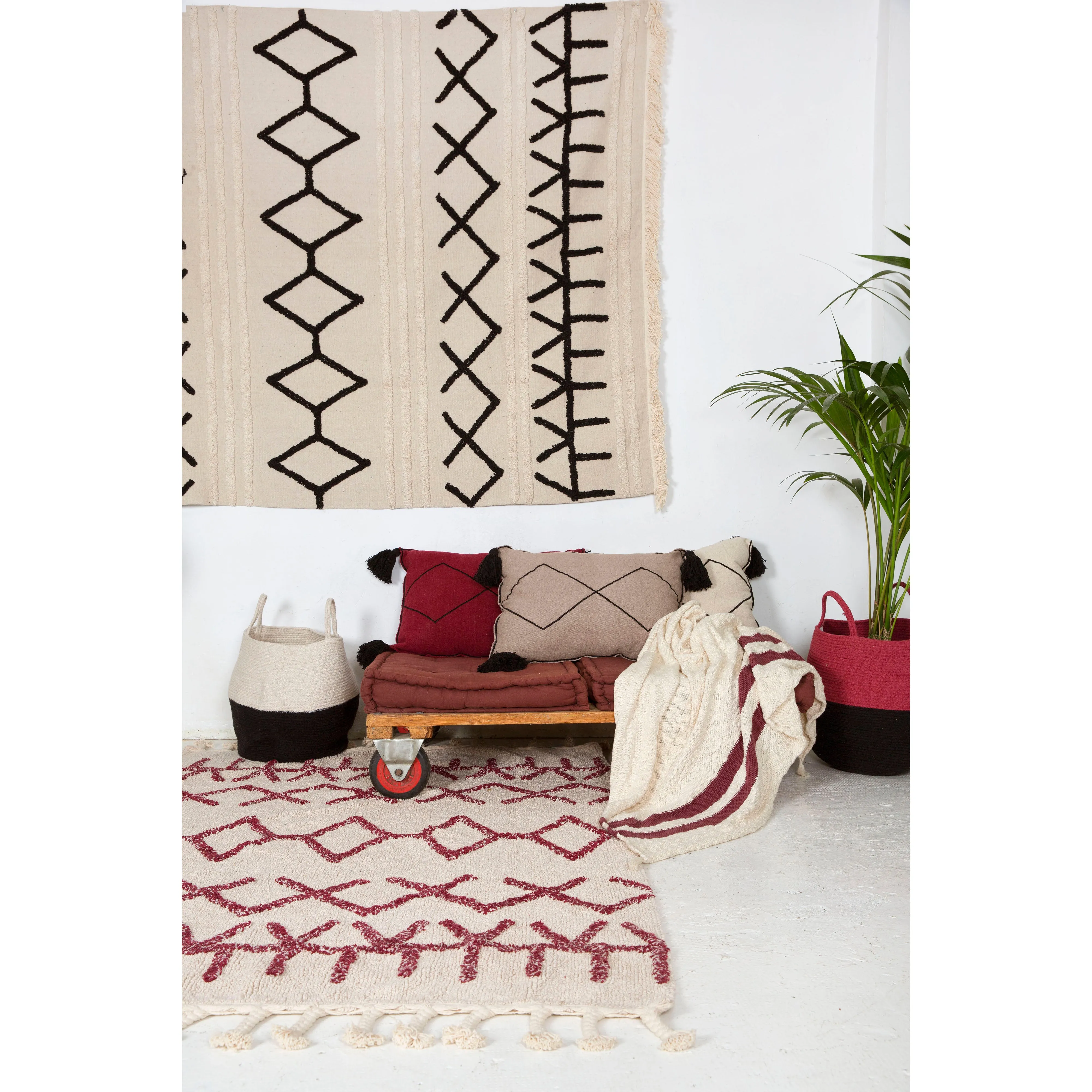 Lorena Canals Bereber Canvas Machine Washable Cotton Rug