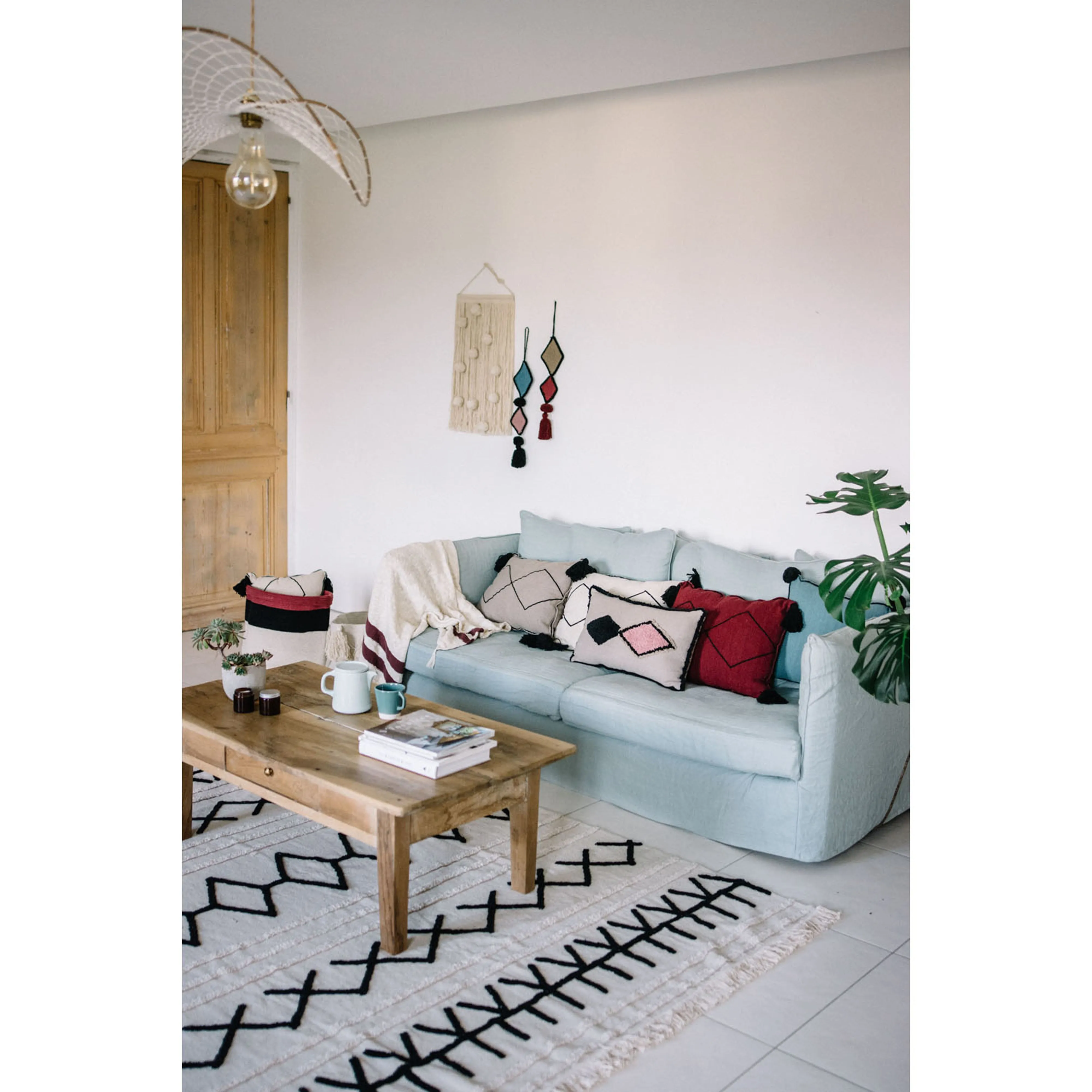 Lorena Canals Bereber Canvas Machine Washable Cotton Rug