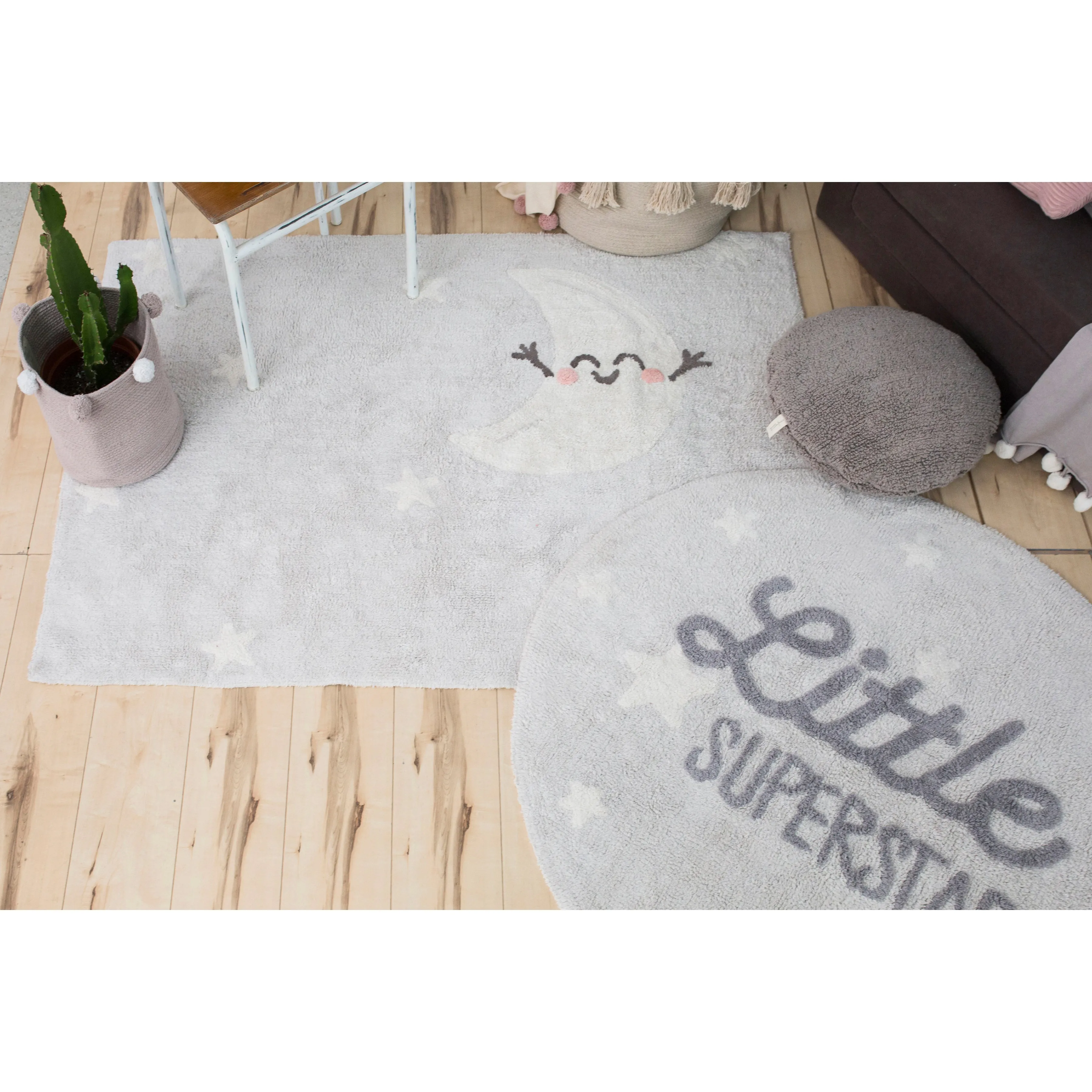 Lorena Canals Little Superstar Machine Washable Cotton Rug