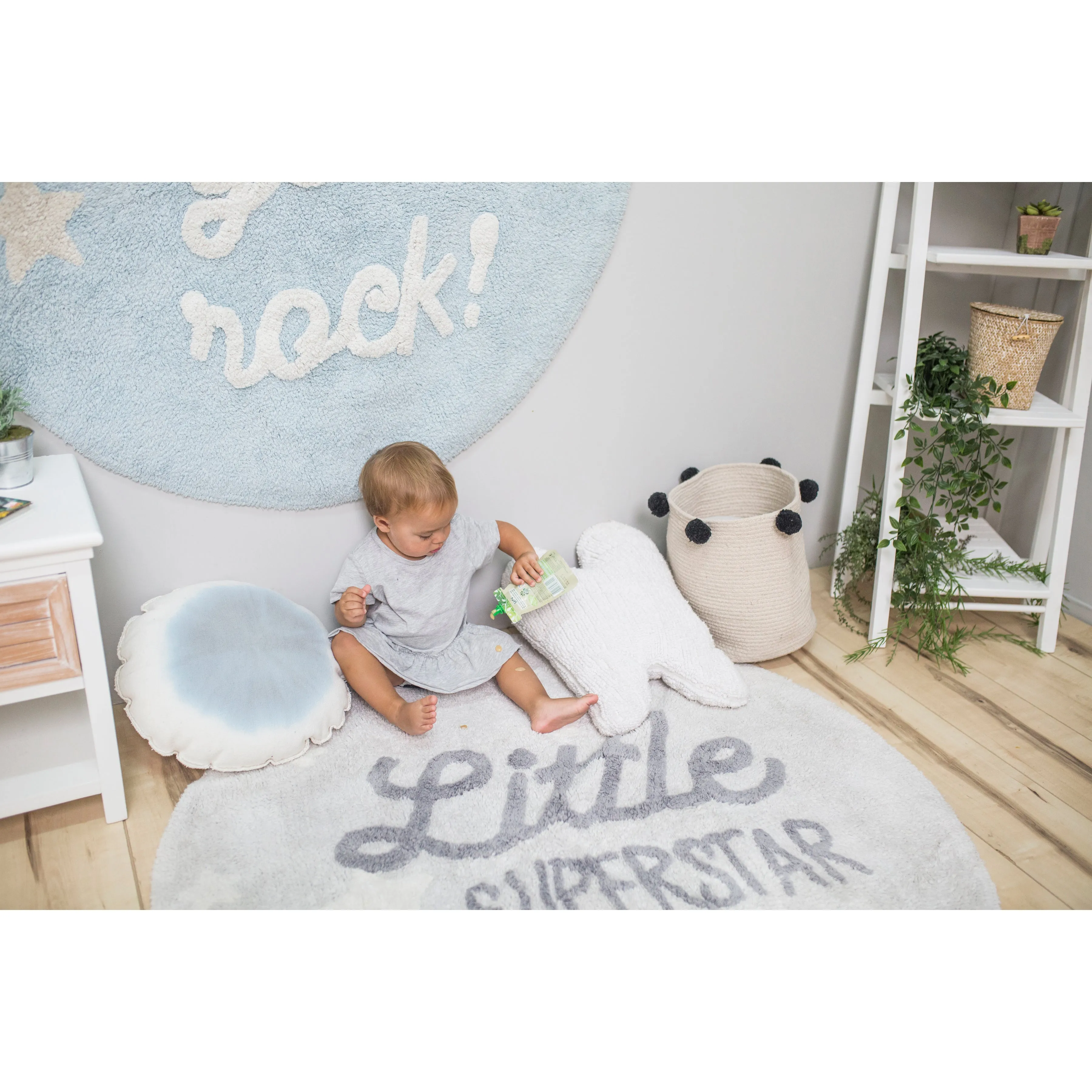 Lorena Canals Little Superstar Machine Washable Cotton Rug