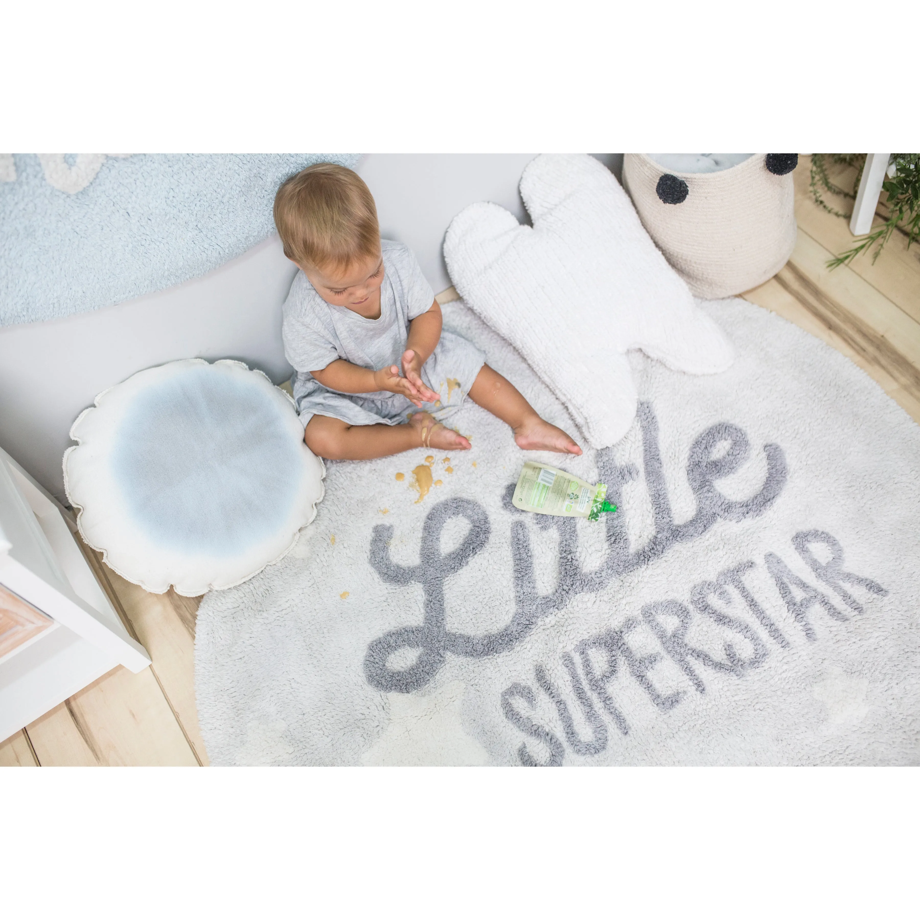 Lorena Canals Little Superstar Machine Washable Cotton Rug