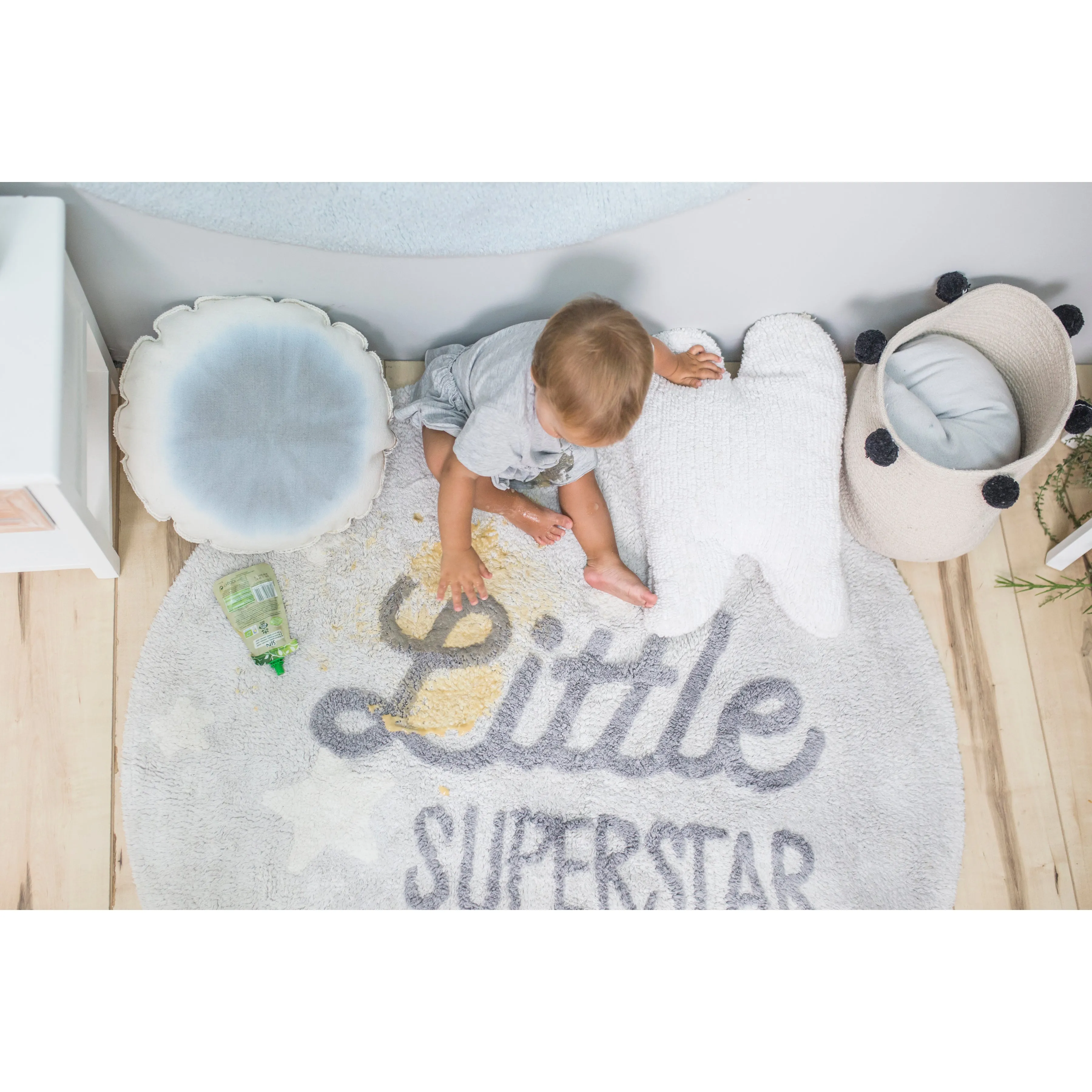 Lorena Canals Little Superstar Machine Washable Cotton Rug