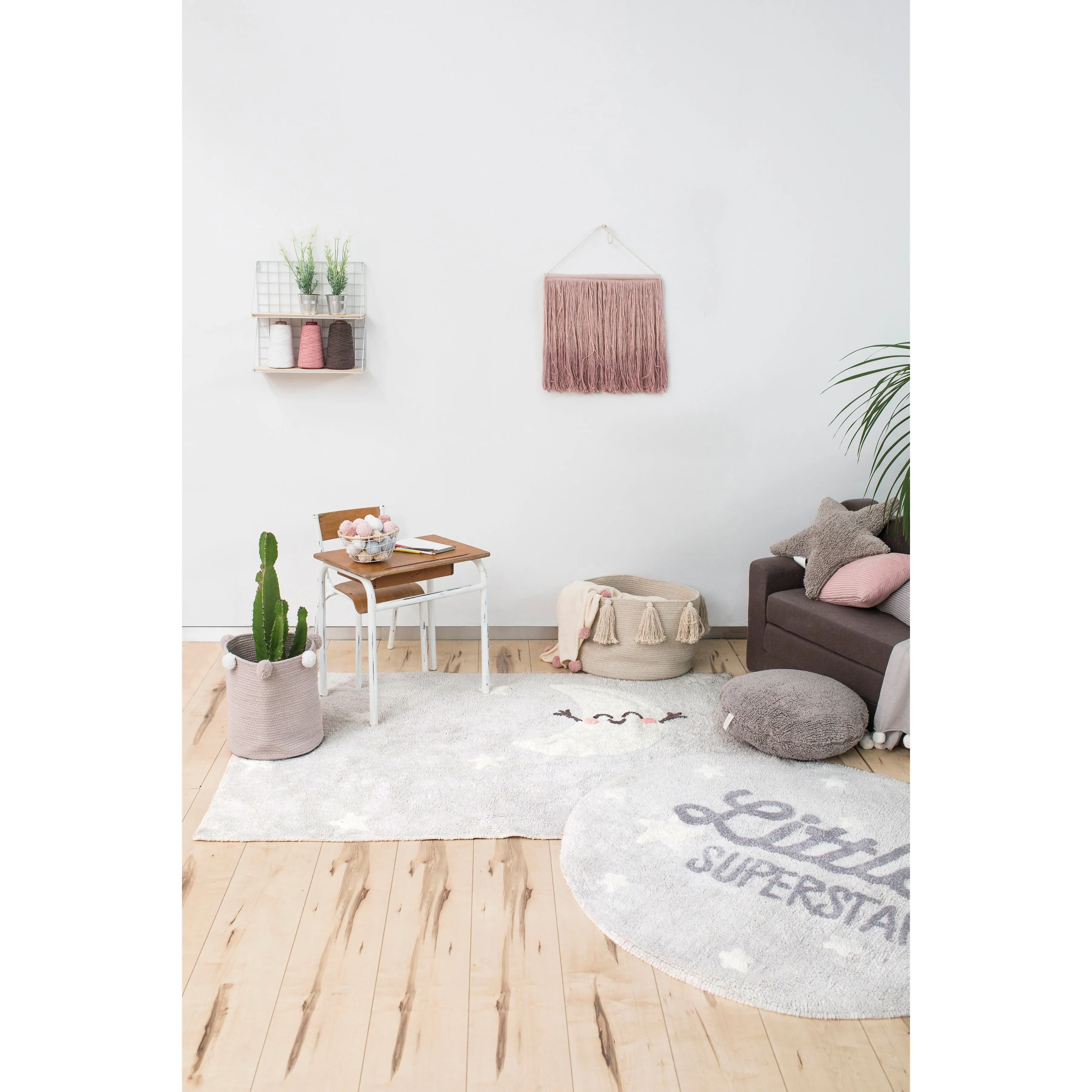 Lorena Canals Little Superstar Machine Washable Cotton Rug