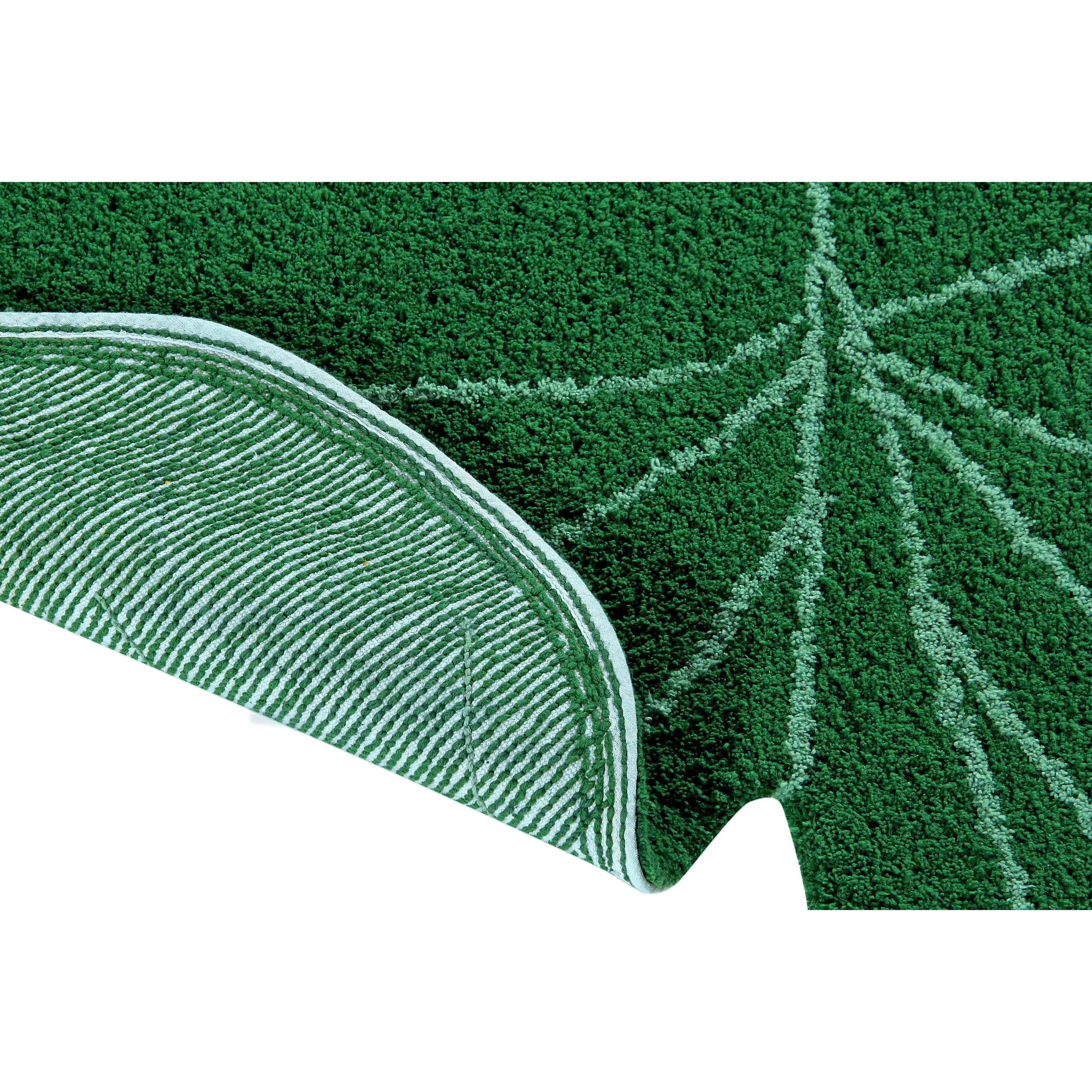 Lorena Canals Monstera Leaf Machine Washable Cotton Rug
