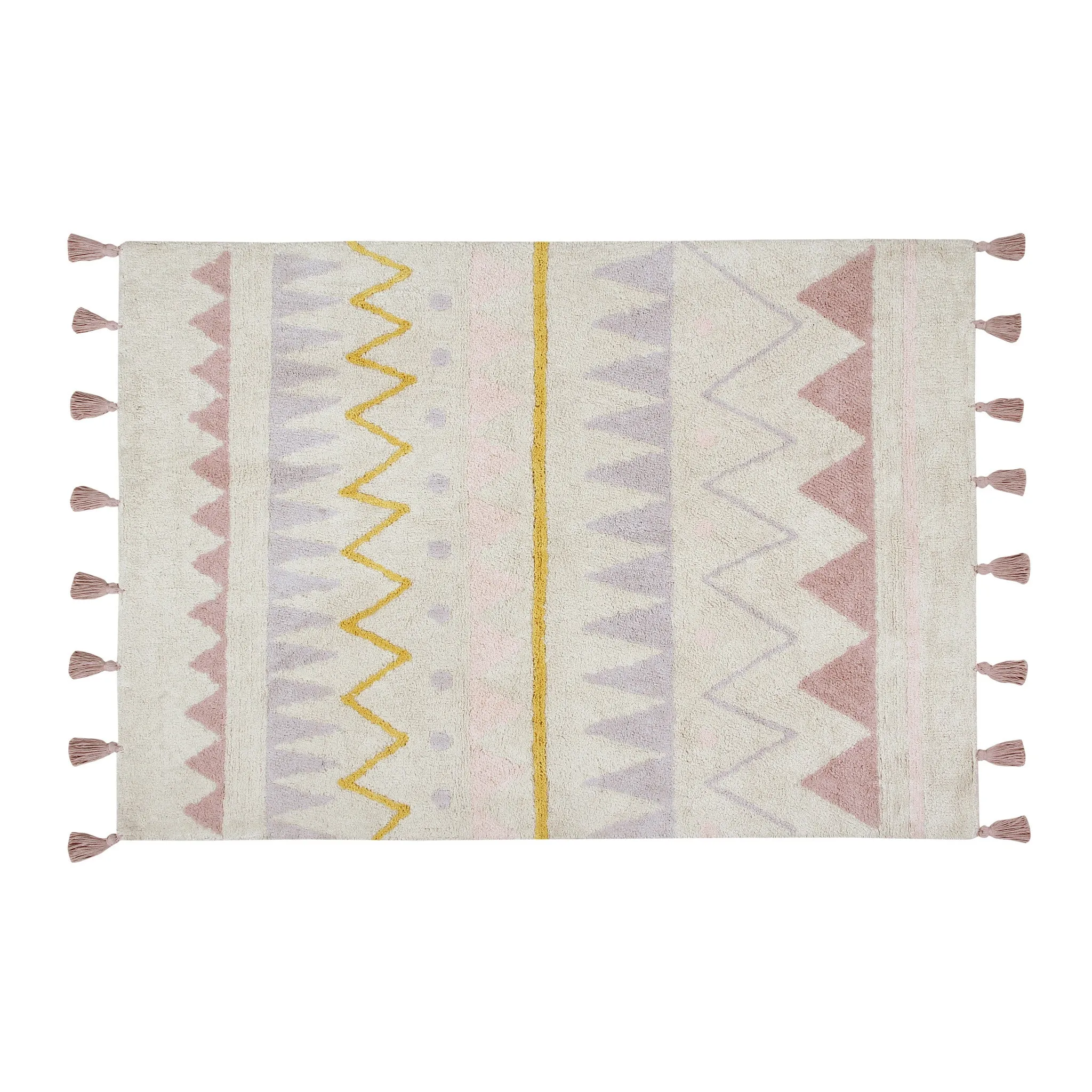 Lorena Canals Natural Vintage Nude Machine-Washable Cotton Rug (Pre-Order; Est. Delivery in 4-8 Weeks)
