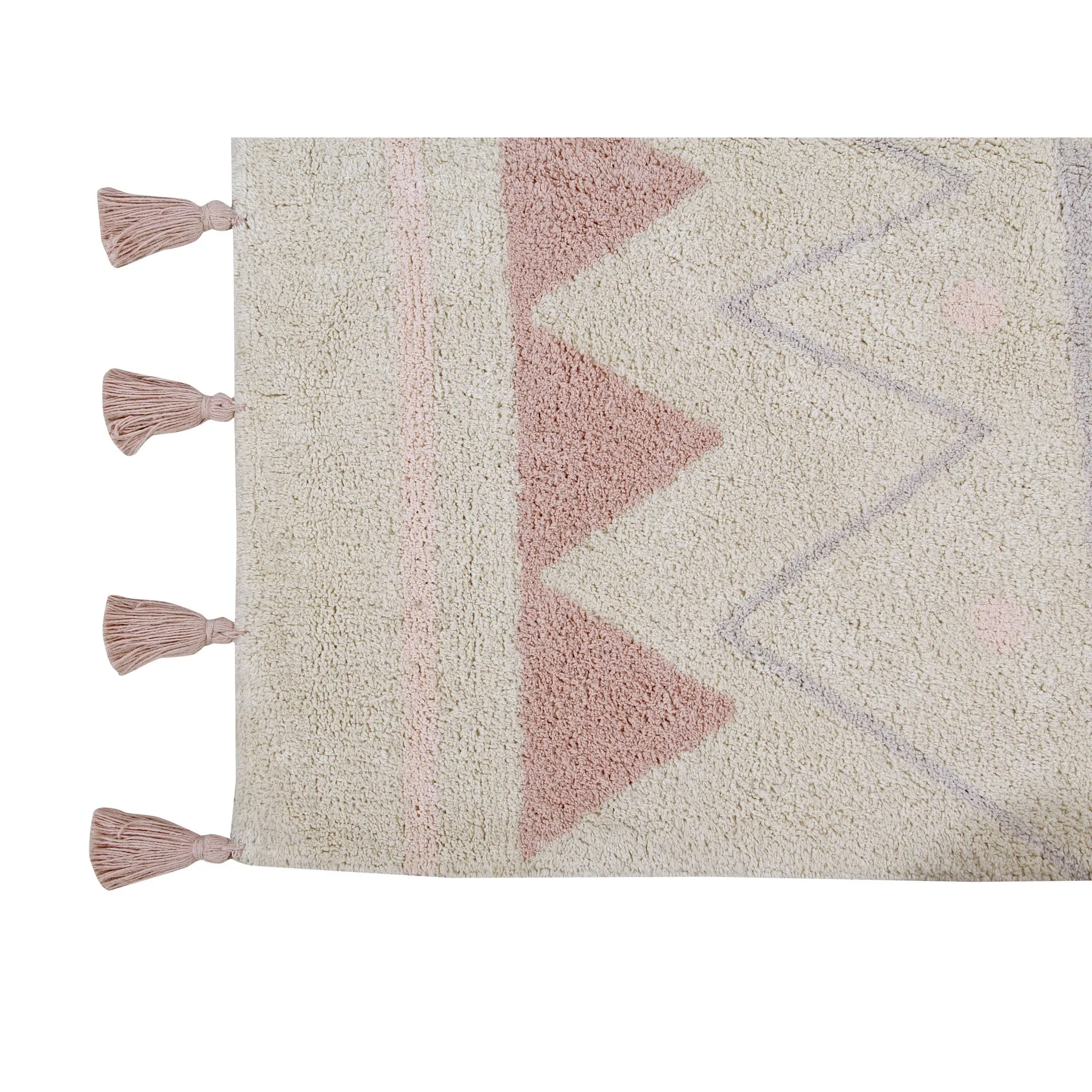 Lorena Canals Natural Vintage Nude Machine-Washable Cotton Rug (Pre-Order; Est. Delivery in 4-8 Weeks)