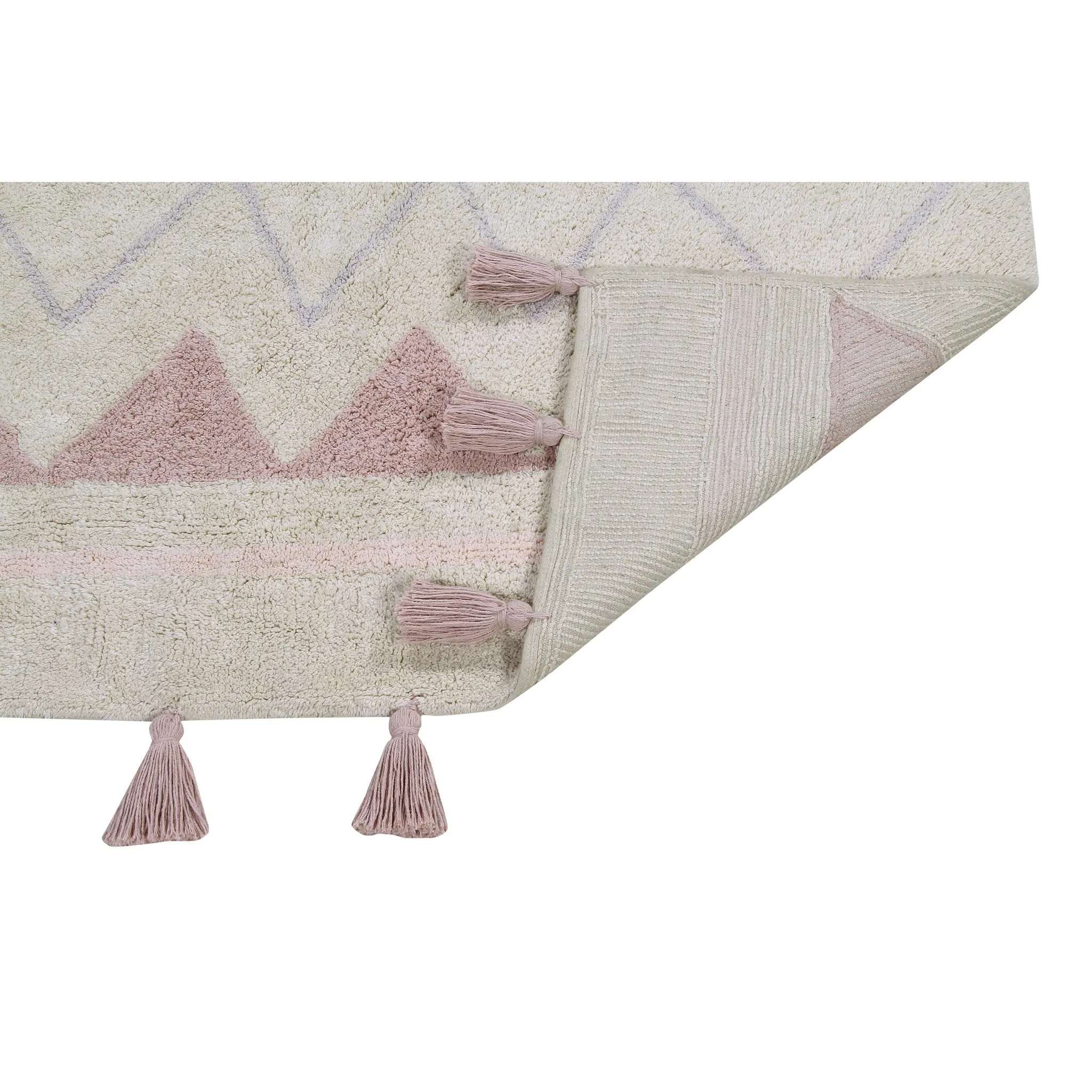 Lorena Canals Natural Vintage Nude Machine-Washable Cotton Rug (Pre-Order; Est. Delivery in 4-8 Weeks)