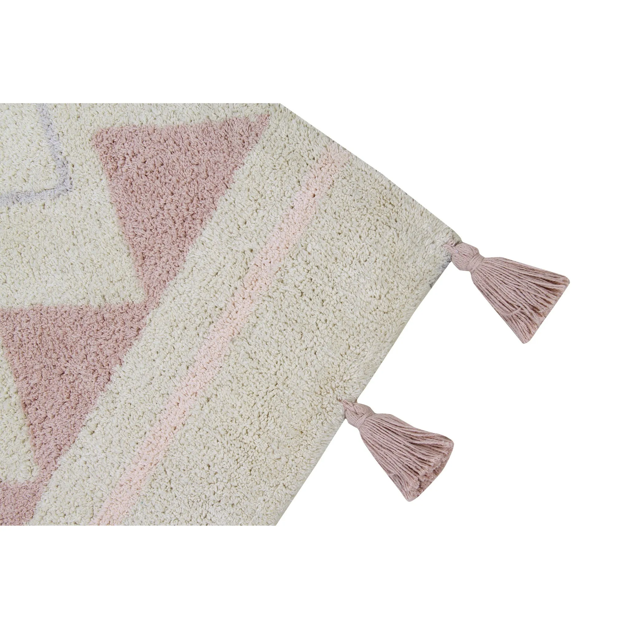 Lorena Canals Natural Vintage Nude Machine-Washable Cotton Rug (Pre-Order; Est. Delivery in 4-8 Weeks)