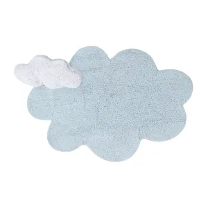 Lorena Canals Puffy Dream Blue Washable Cotton Rug