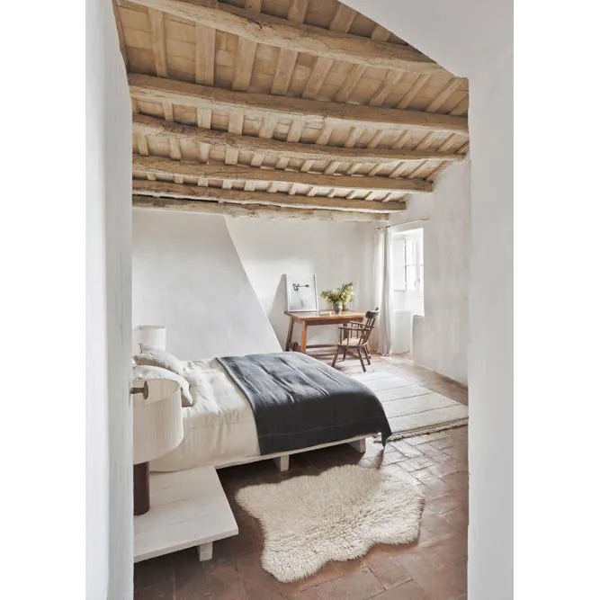 Lorena Canals Sheep of the World Woolly - Sheep White Machine Washable Woolable Rug - 75x110cm (Pre-Order; Est. Delivery in 4-8 Weeks)