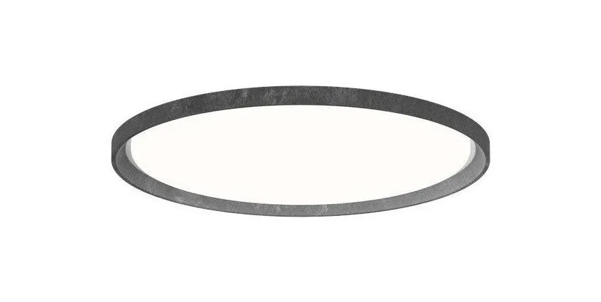 Louis Poulsen Lp Slim Round Recessed Ceiling Lamp 2373 Lumens ø44 Cm, Dark Aluminium