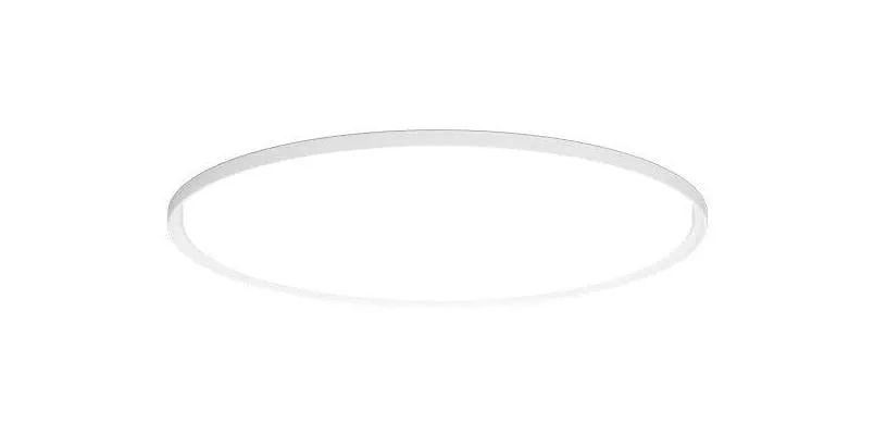 Louis Poulsen Lp Slim Round Recessed Ceiling Lamp 3912 Lumens ø44 Cm, White