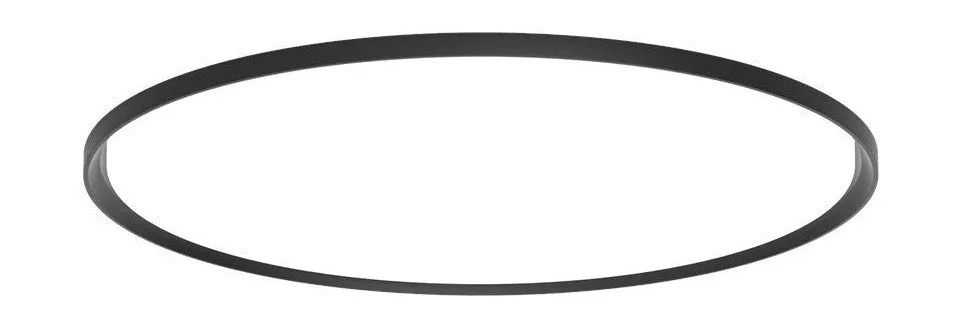 Louis Poulsen Lp Slim Round Recessed Ceiling Lamp 5814 Lumens ø68 Cm, Black