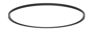 Louis Poulsen Lp Slim Round Recessed Ceiling Lamp 5814 Lumens ø68 Cm, Black