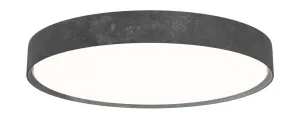 Louis Poulsen Lp Slim Round Surface Mounted Ceiling Lamp 2404 Lumens ø44 Cm, Dark Aluminium