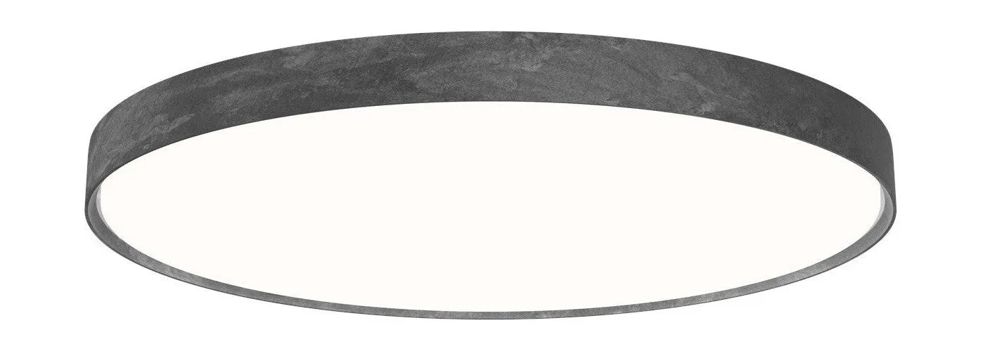 Louis Poulsen Lp Slim Round Surface Mounted Ceiling Lamp 5861 Lumens ø68 Cm, Dark Aluminium