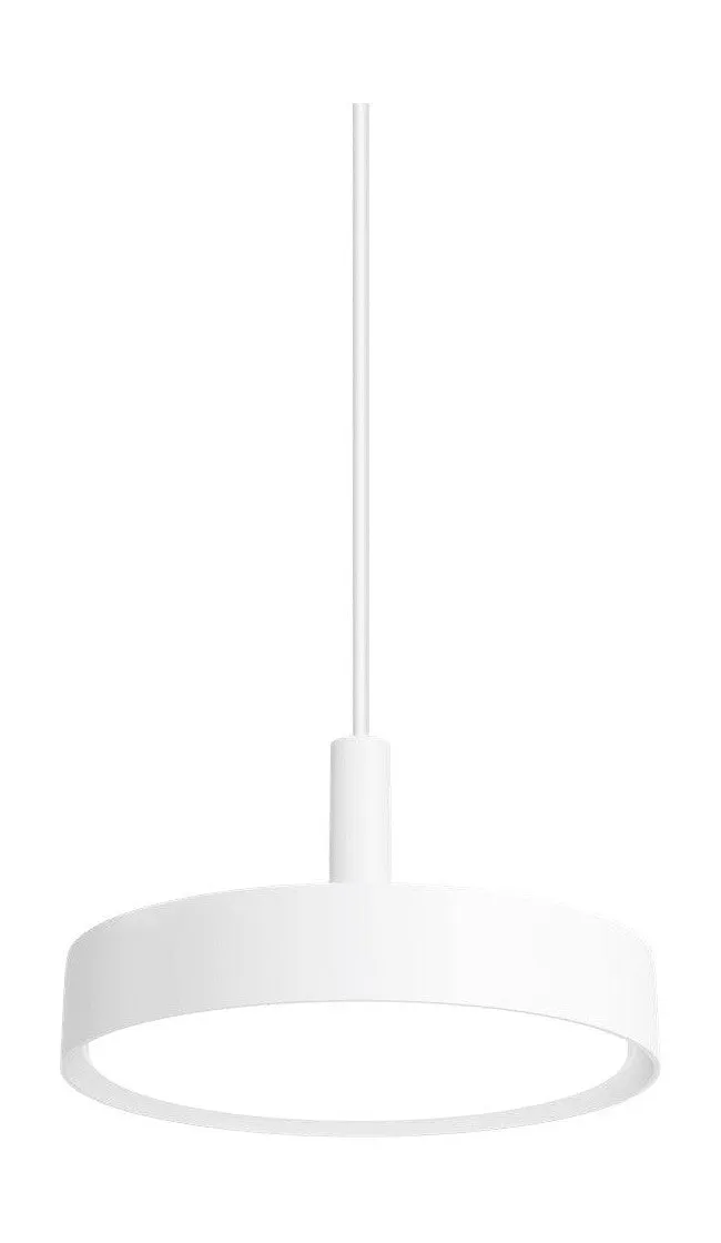 Louis Poulsen Lp Slim Round Suspended Lamp Led Kelvin Adjustable ø25 Cm, White