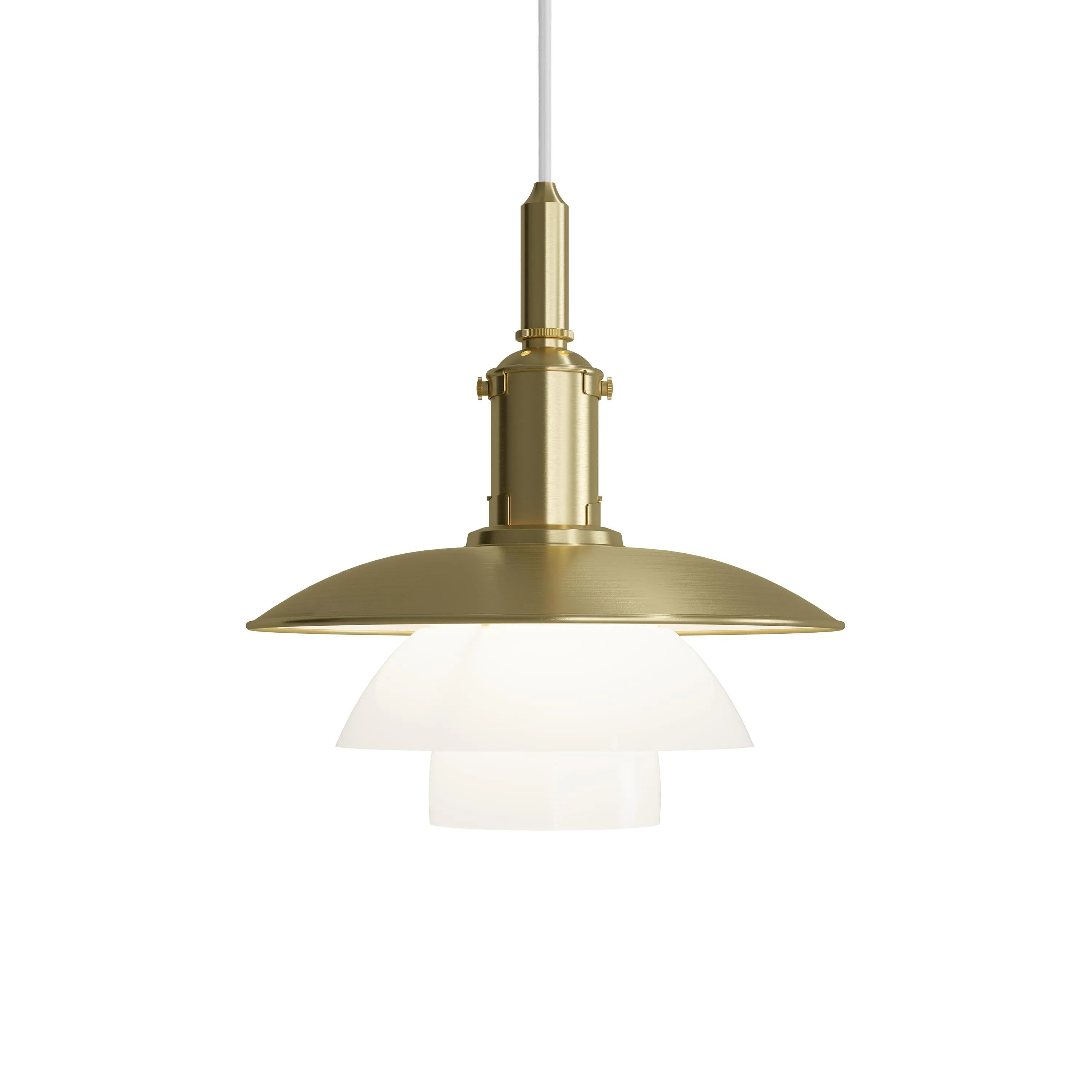 Louis Poulsen Ph 3/3 Pendant Limited Edition, Brass/Opal