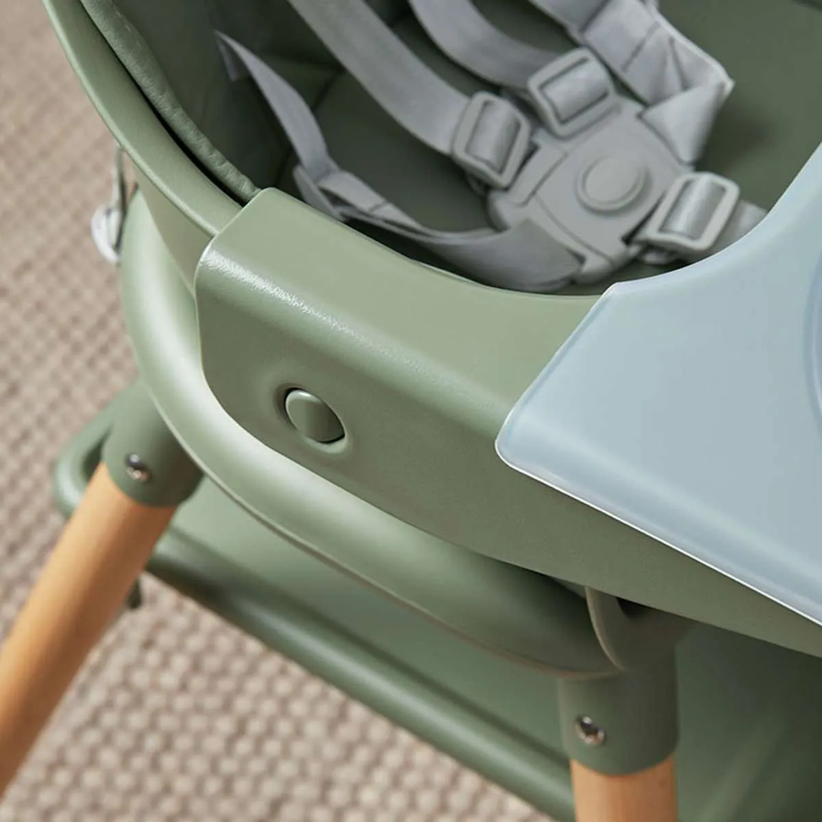 Macey 3-in-1 Highchair - Fern Mocka