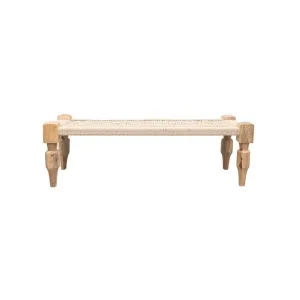 Macrame Bench | 120x45x40cm Zoco Home