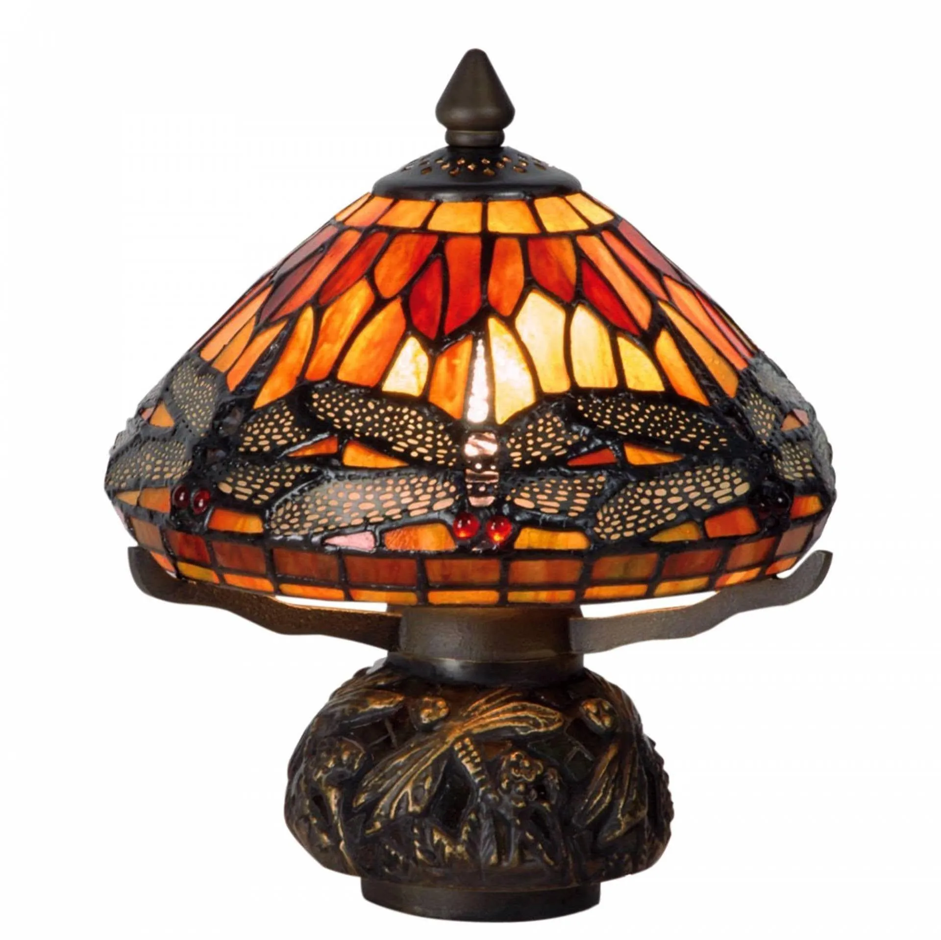 Maidstone Dragonfly Tiffany Lamp - Tiffany Lighting Direct