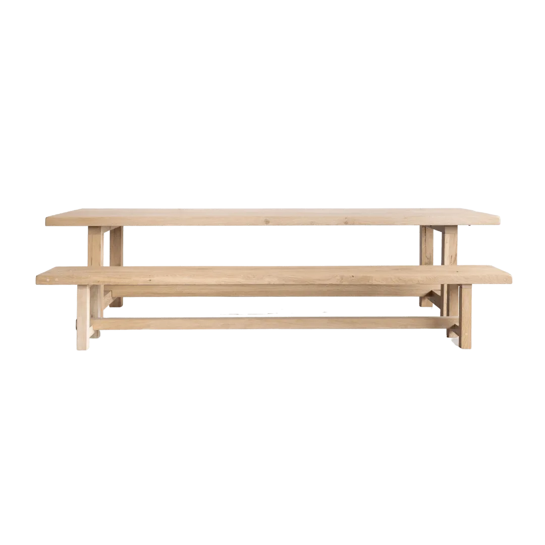 Mallorca Oak Dining Table | 300x100cm Zoco Home