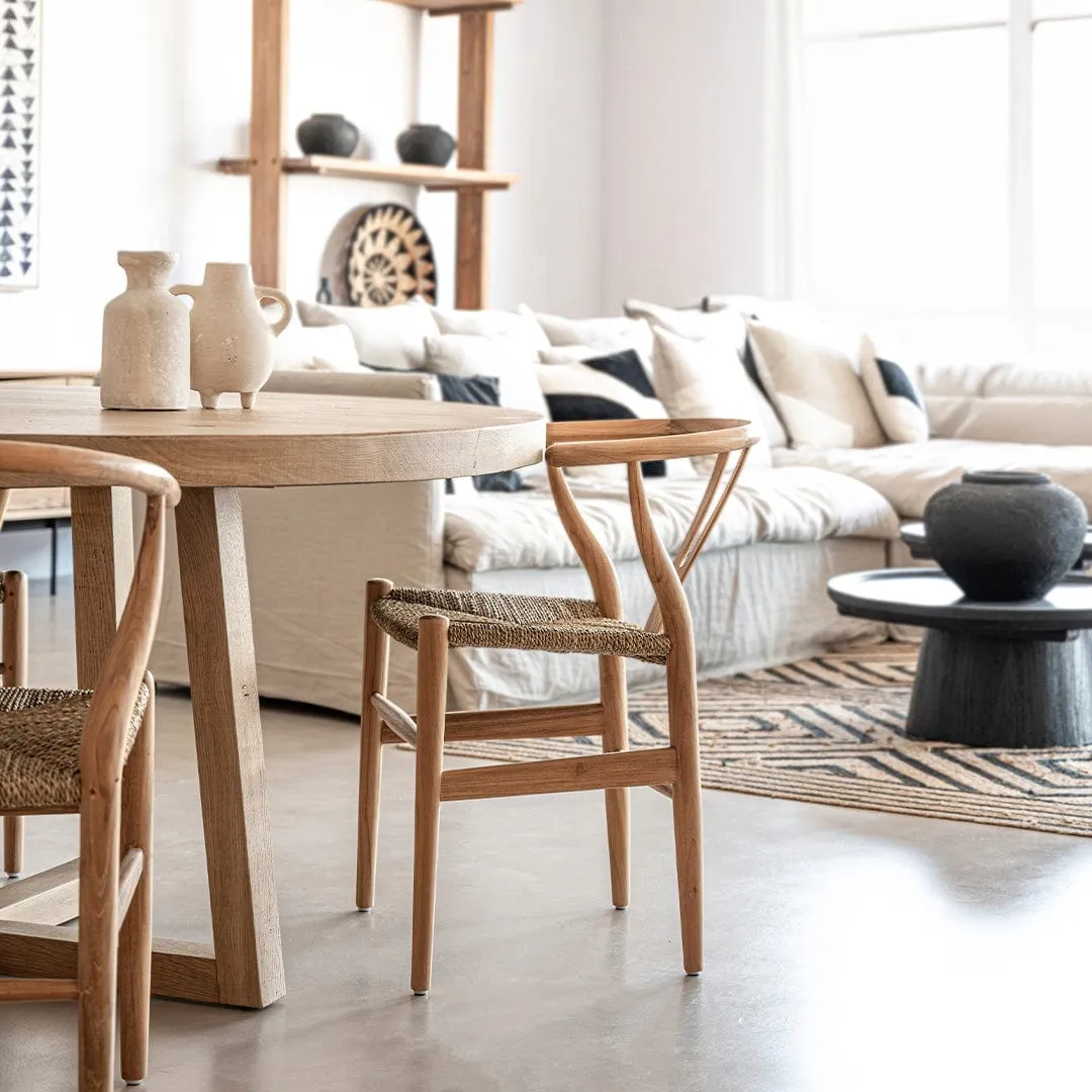 Mallorca Oak Round Dining Table | 140cm Zoco Home