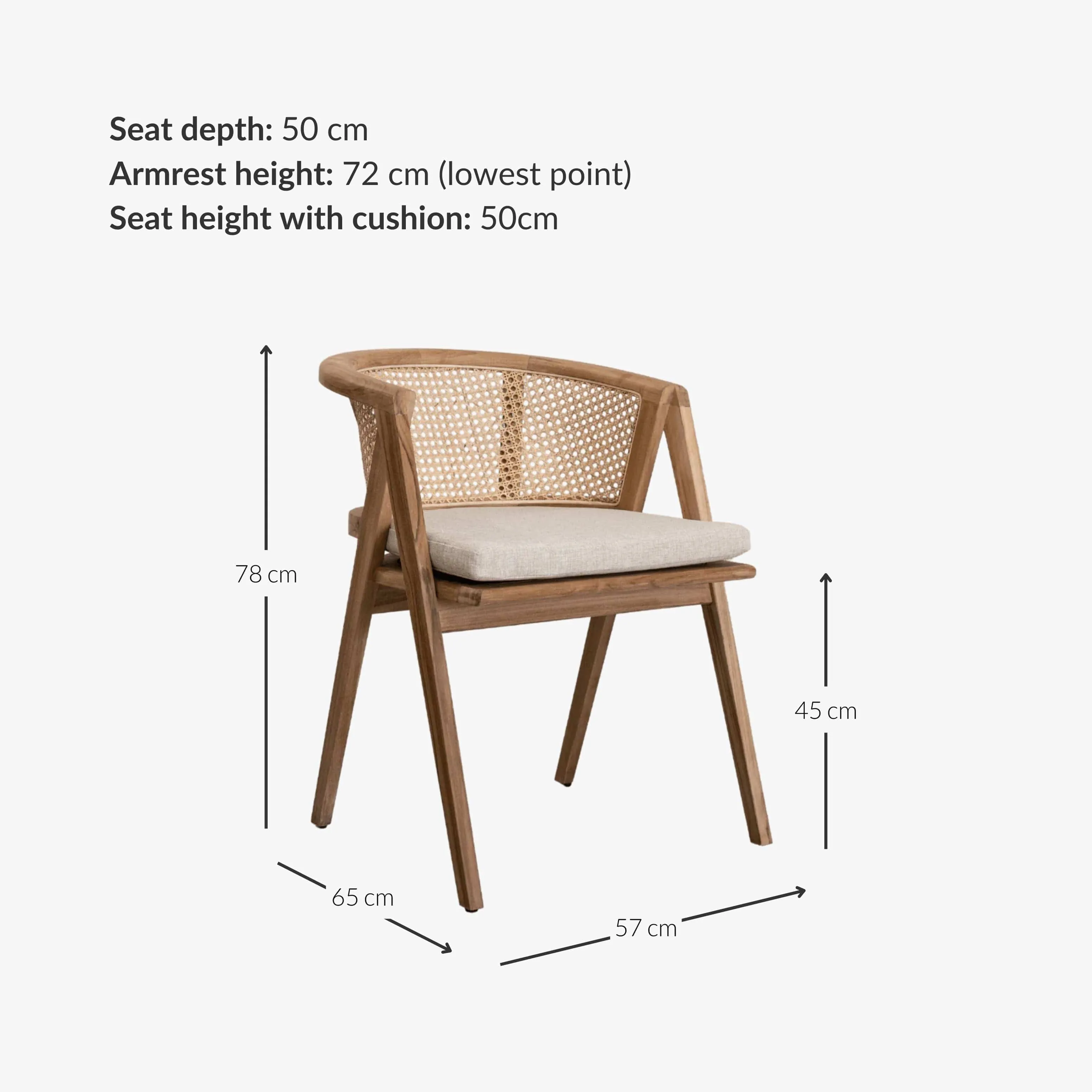 Maluku Dining Chair Zoco Home
