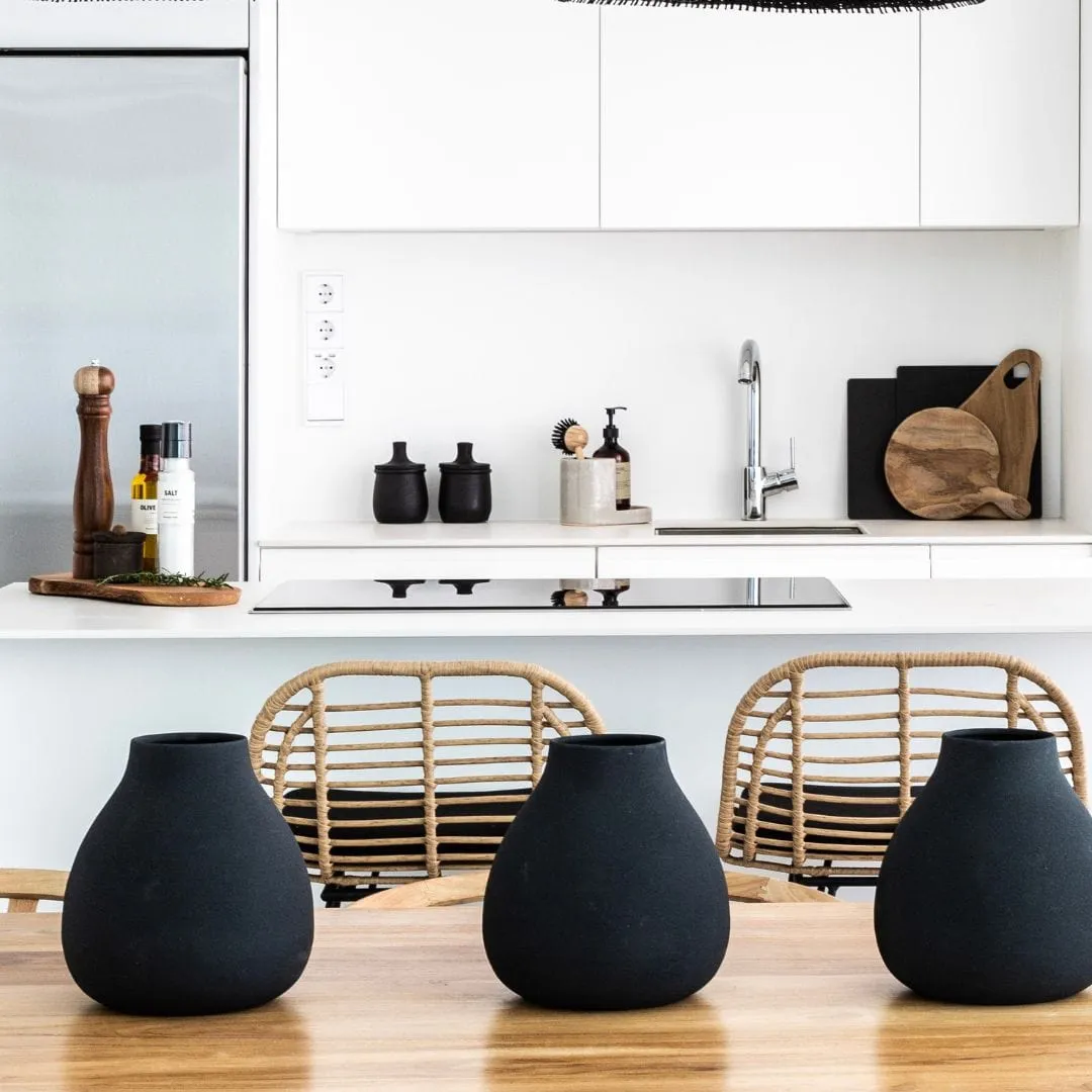 Mango Jar | Black 11x16.5cm Zoco Home